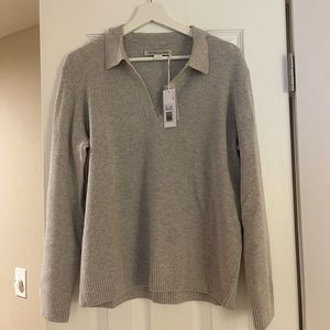 NWOT Outerknown Polo 100% Wool - Grey - XS